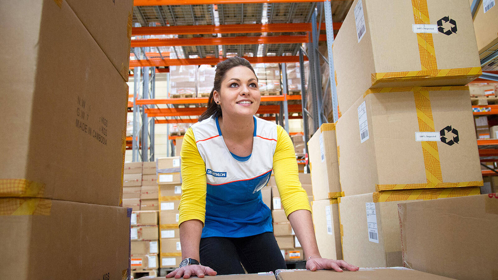 Die Sendung Wurde In Unserem Logistikzentrum Bearbeitet Unsere Logistikzentren - Decathlon